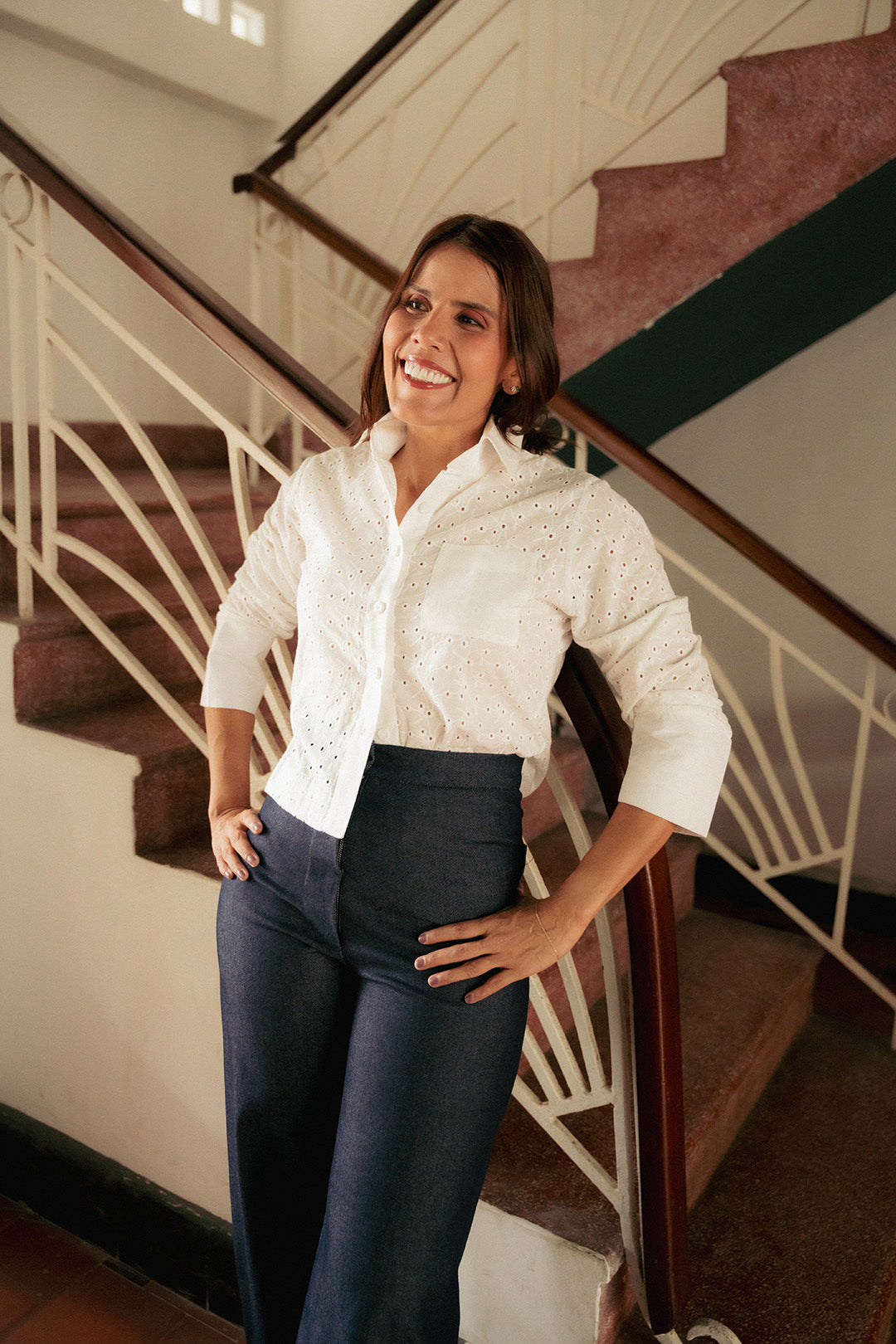 Pantalón Indigo Campana