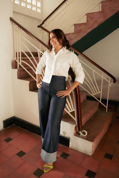 Pantalón Indigo Campana