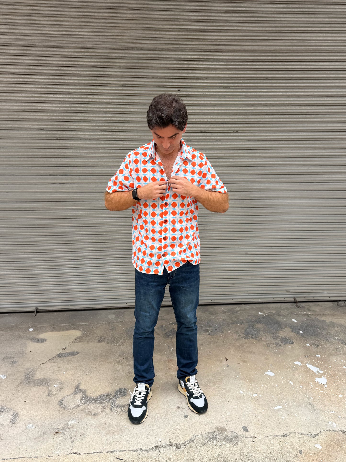 Camisa Baldosas del Atardecer